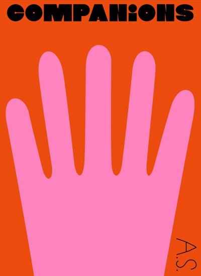 Pink abstract hand