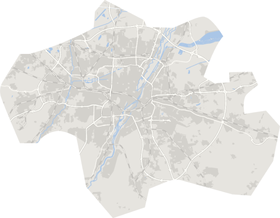 Landkarte von München 