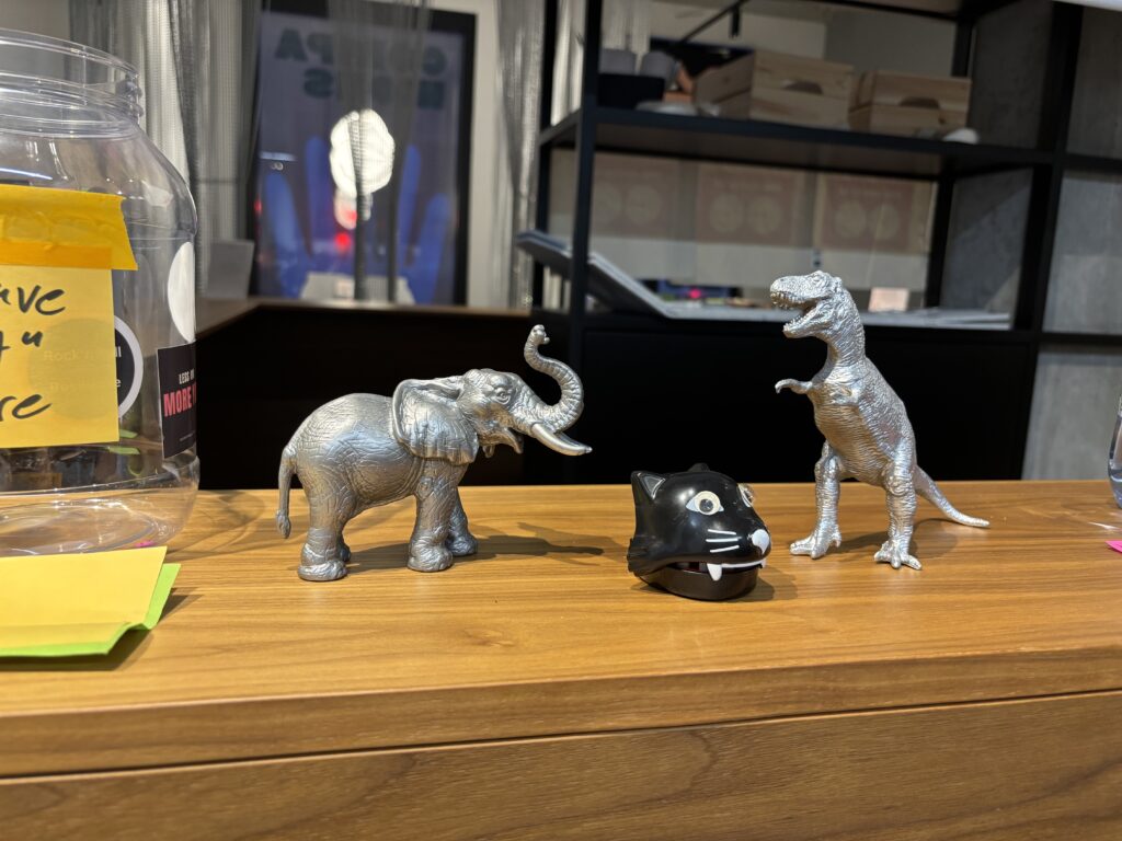 After Work Reset Elefant und TRex